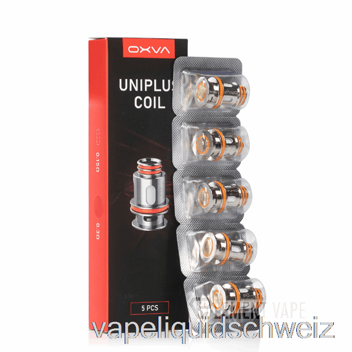 Oxva Uniplus Ersatzspulen 0,3 Ohm Uniplus Spulen Vape Schweiz